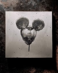 Image 1 of ‘FOETAL MOUSE I’ [ Unique Print - { 1/1 } ] - Hand Embellished Museum Archival Print