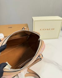 Image 2 of Coach Pastel Rainbow Satchel
