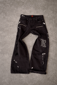 Image 1 of R crystal Mechanic denim 