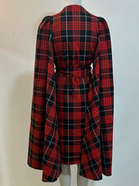 Image 5 of Tartan Tatyana Cape Coat