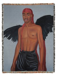 Black Angel Tapestry