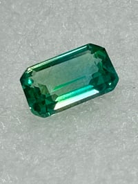 Image 10 of Natural light Teal Serendibite emerald-cut, 5.0ct