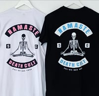 Image 1 of Homoelectric Namaste Death Cult T Shirt 