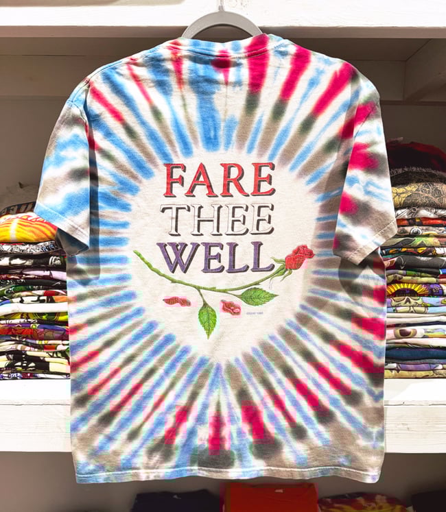 Grateful Dead 1995 Fare Thee Well T-Shirt - Size L