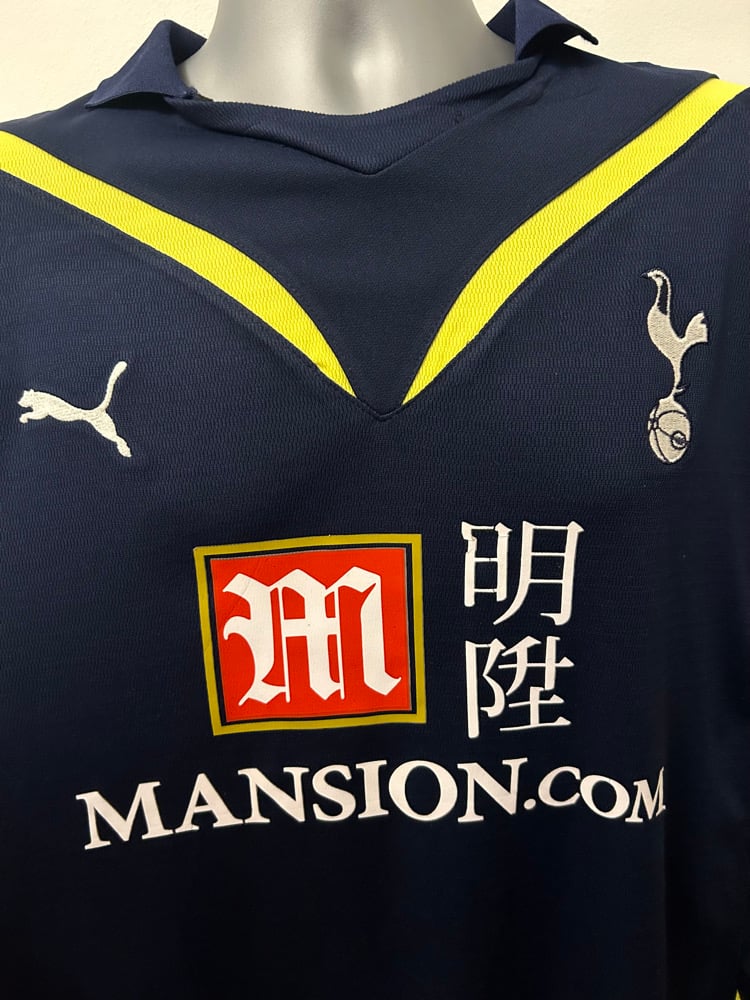 Image of Tottenham Hotspur “LENNON 7” 2009/10 Player Version Away Shirt + patches (XL) 