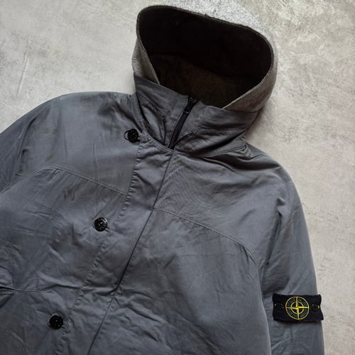 Image of AW 2004 Stone Island Raso Gommato, size XL