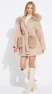 Image 5 of Beige Loro Coat