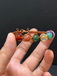 Image 2 of Seven Chakras Rainbow Lucky Bracelet 3