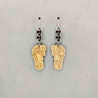 Big Foot Earrings