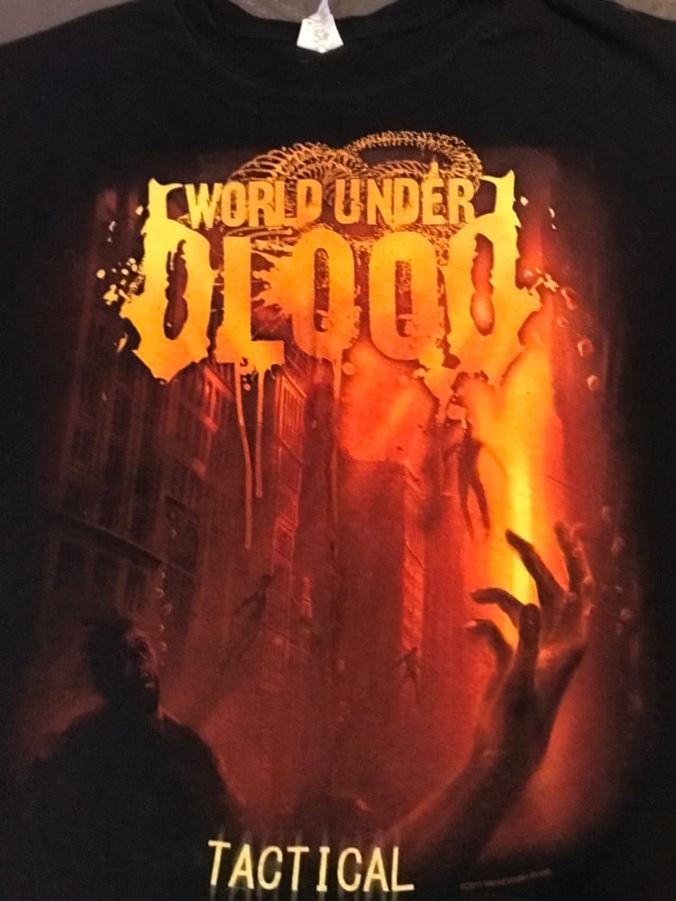 Image of World Under Blood Tactical t shirt 2011