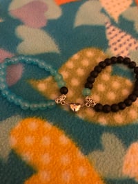 Image 3 of Couples bracelets 💙🖤