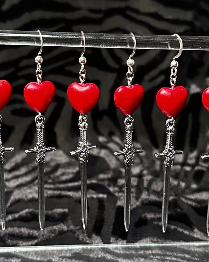 Image of protection heart dangles