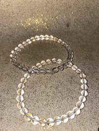 Image 1 of Clear Quartz Bracelet 6mm