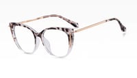 Image 3 of Her Signature, Naming Y Collection 3. Yola Lens (CLEAR, White Pard) for women by Y. Cashay