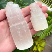 Selenite Satin Spar Tower