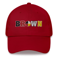 Image 5 of Lower AZ 4-Directions Brown Dad hat