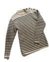 1960s St. James French Breton stripe French sweater