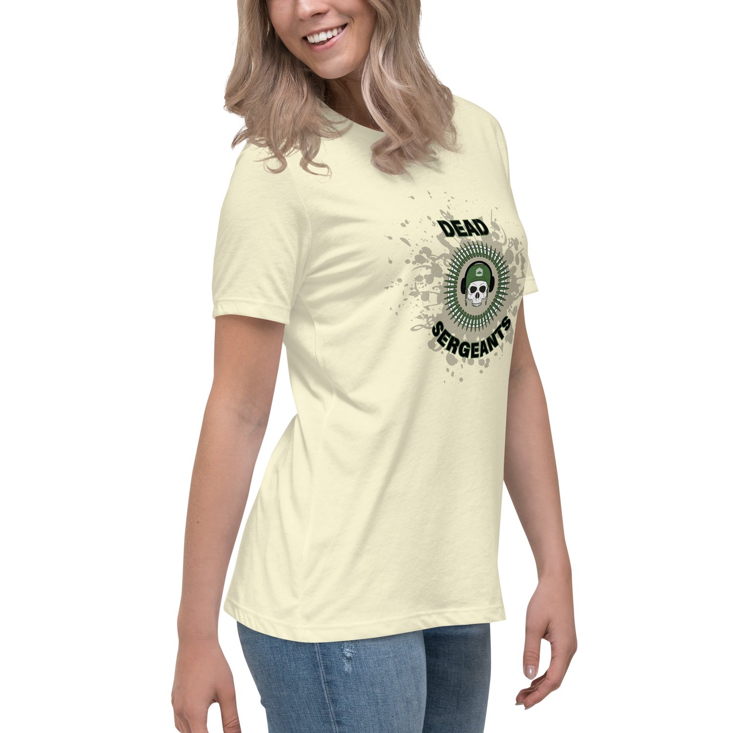 Image of Women's Relaxed T-Shirt Dead Sergeants band tshirt 