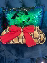 Image 3 of Leopard Luxe Clutch