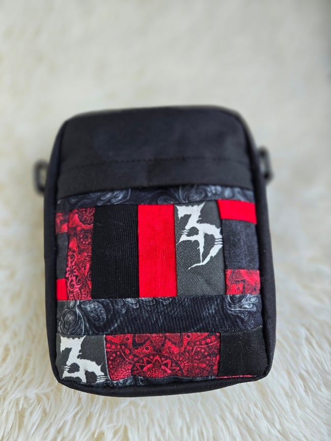 Zeds Dead Patchwork Crossbody Bags