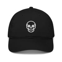 Image 1 of Skull dad hat