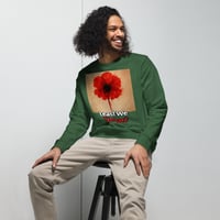Image 11 of  Least We Forget Unisex organic sweatshirt