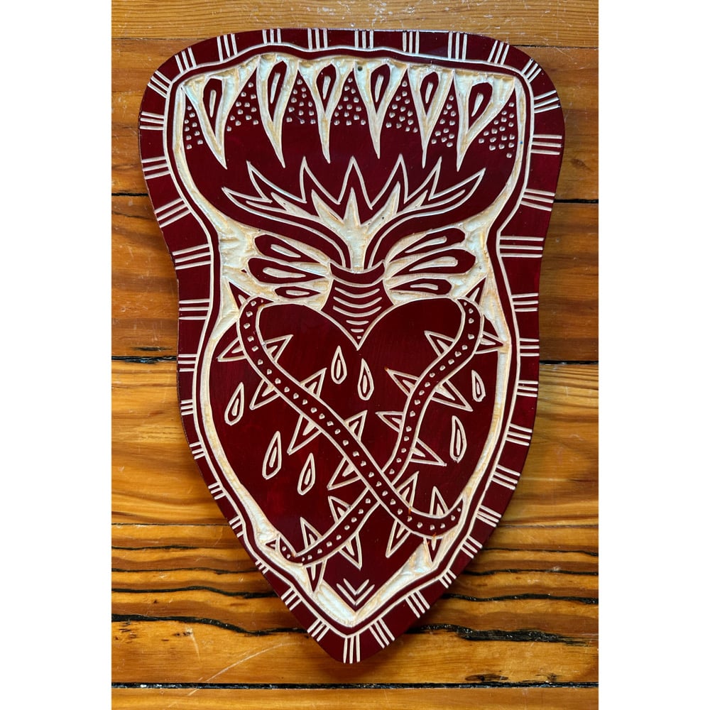 Image of Deep Red Heart 4