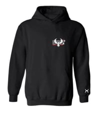 Image 1 of DASHUPx FLY HIGH HOODIE (BLACK, WHITE, RED)