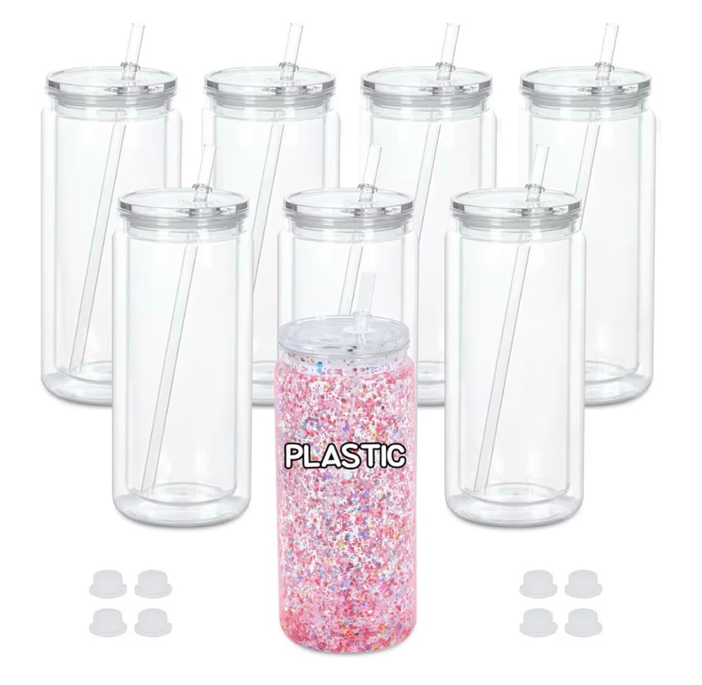 Image of 20 oz Acrylic Snow Globe