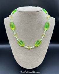 Image 2 of Vintage Uranium Statement Necklace