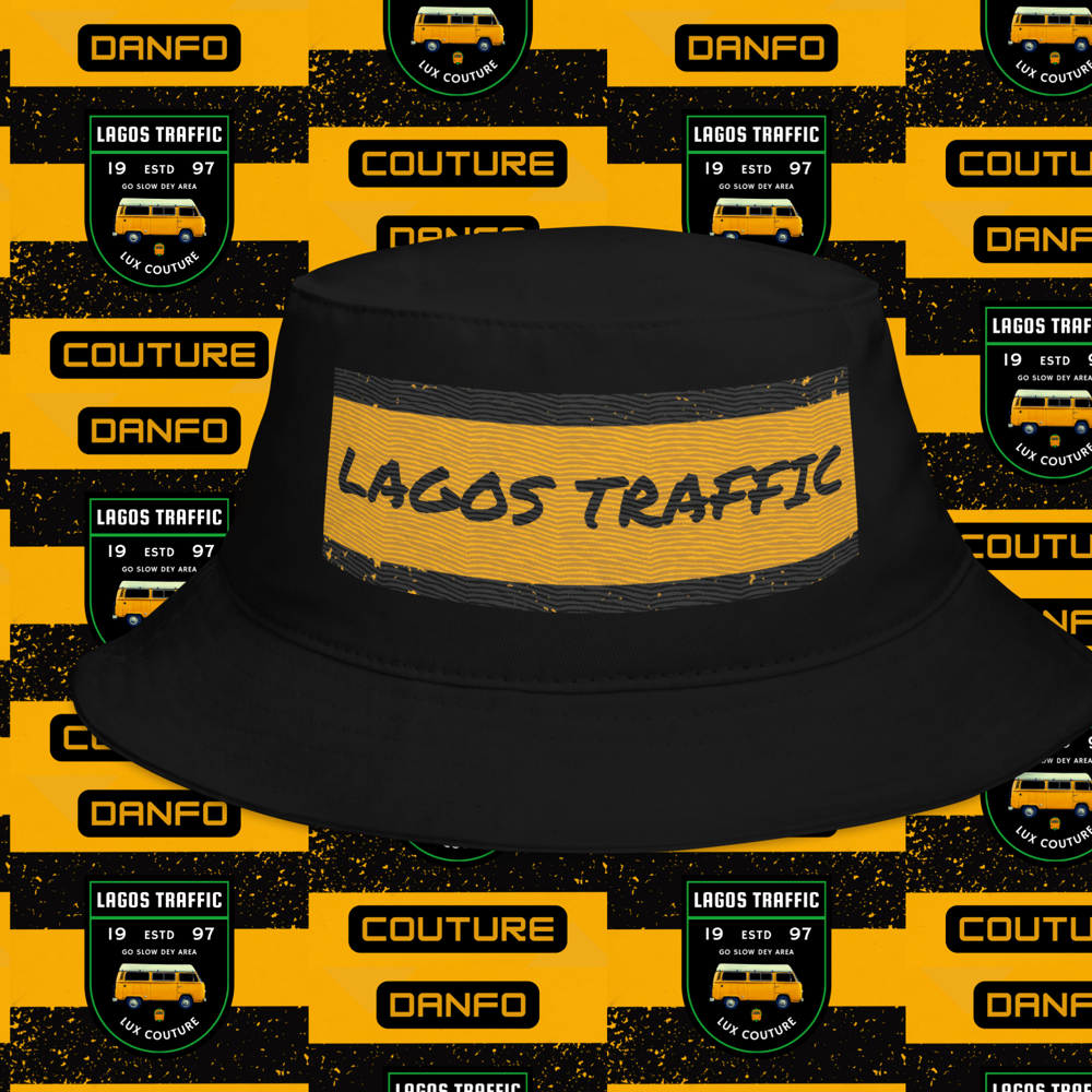 DANFO COUTURE TWILL BUCKET HAT (PERM MARKER)