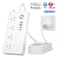 Image 1 of ZigBee Wifi Power Strip Australian Plug Tuya Smart Plug Smart Home Extension Cord Voice Control Work