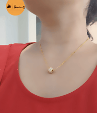 Image 1 of Kiran-American Diamond Ball Chain