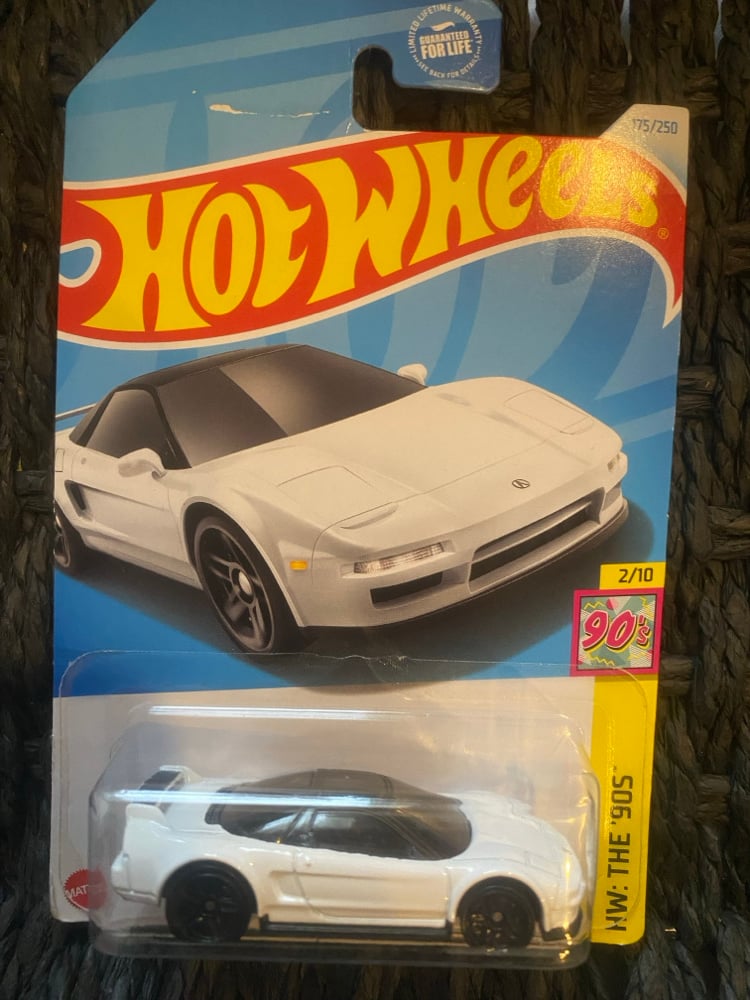 Image of Hot Wheels toy car racer white 175/250