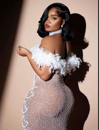 Image 3 of VINTAGE PEARL AFFAIR DRESS (PRE ORDER)