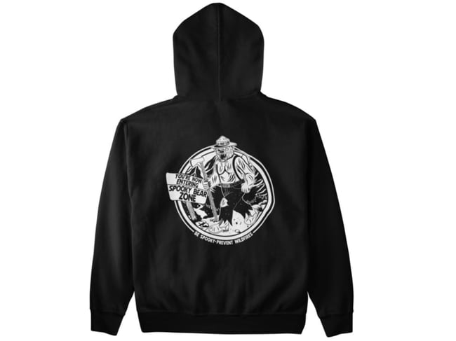Spooky Bear Hoodie Zipper