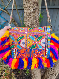 Image 5 of Rainbow Shake your tassels- Bag- clutch or cross body/shoulder