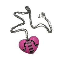 Image 1 of harmony necklace (pink)