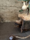 Give Thanks- Tree cart with sign 