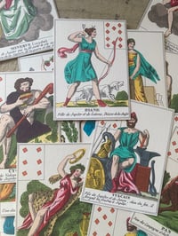 Image 6 of Jeu de cartes mythologique, fac similé de Grimaud de 1983, d’un jeu du XVIIIEME siècle.