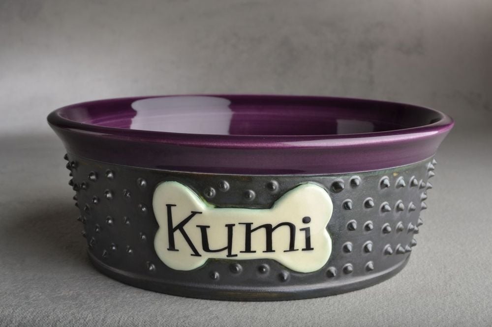 personalized dog dishes