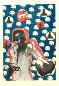 Image of Risograph of Cuban Boy