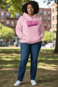 Image 3 of Pink Cypher Hoodie (Pink)
