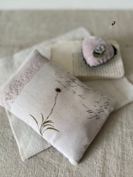 Image of Rosie’s lavender pillow 2