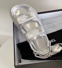 Image 3 of C Dad Sandals - Silver