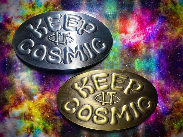 Image of COSMIC COUNTRY BELT BUCKLES