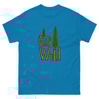 Image 3 of Unisex classic tee, Get Wild T-Shirt | Nature Adventure Forest Graphic Tee