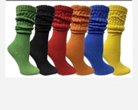 Image 1 of Cozy Cute Slouch  Socks 