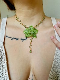 Image 3 of 🍃🌀Triskele Moss Orchid🌀🌿 Aventurine Crystal 