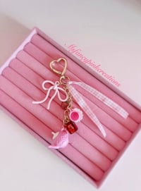 Coquette Tea Time keychain